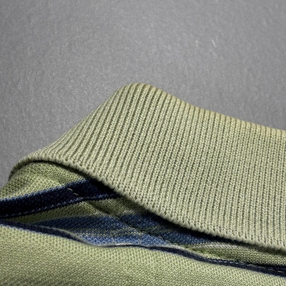 Tehama Striped Polo Shirt Mens Short Sleeve Golf Casual‎ - Picture 11 of 13